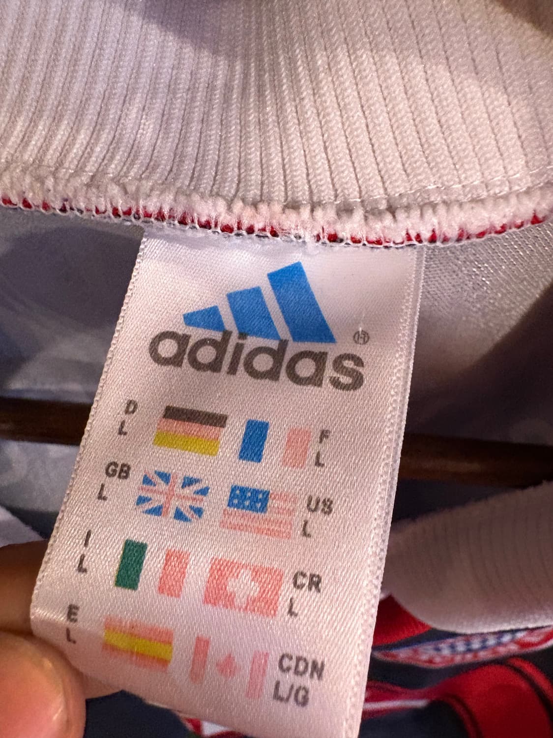 아디다스 97 99 바이에른 뮌헨 오펠 홈 유니폼 져지x 상품이미지4