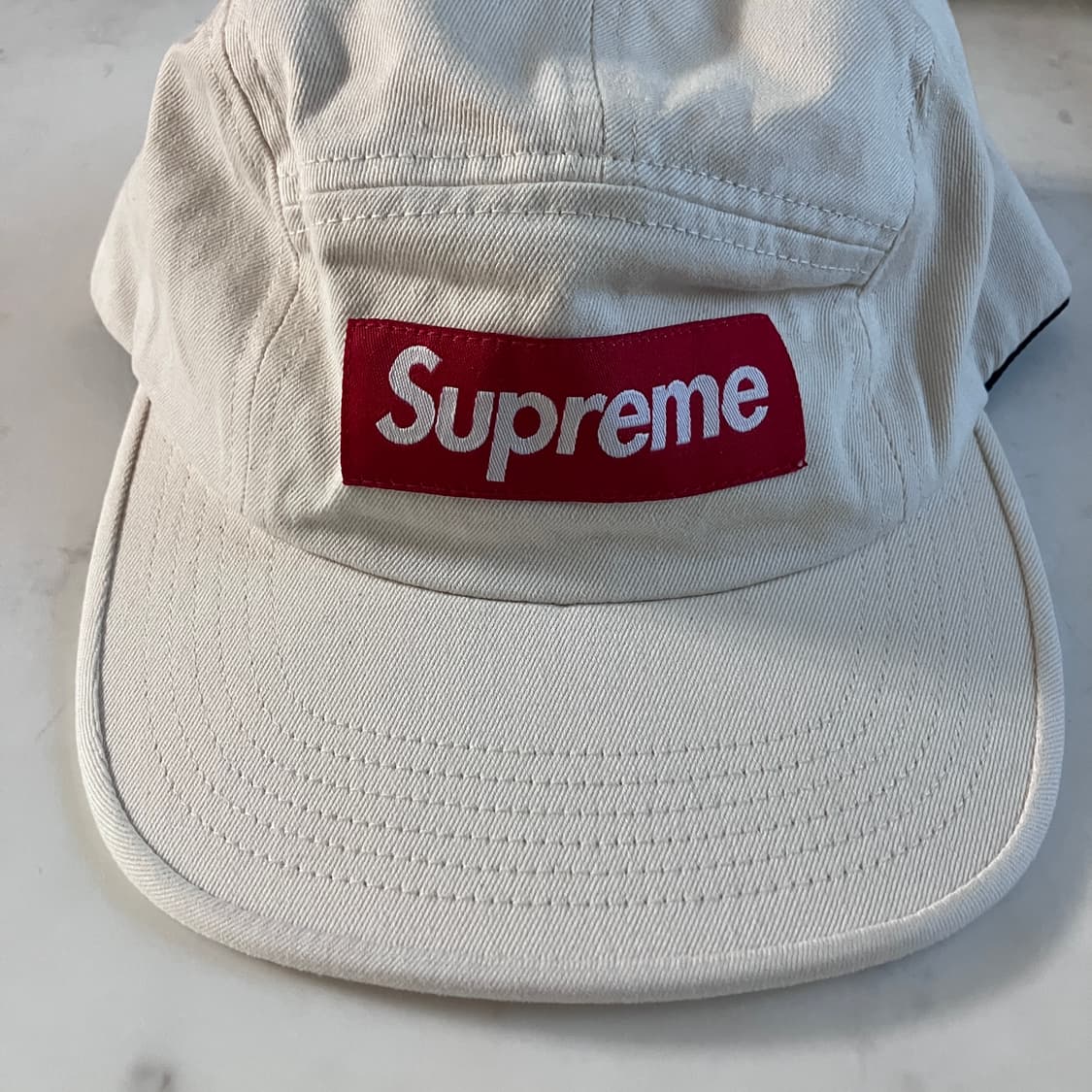 슈프림 워시드 치노 트윌 캠프캡 내츄럴 상품이미지3