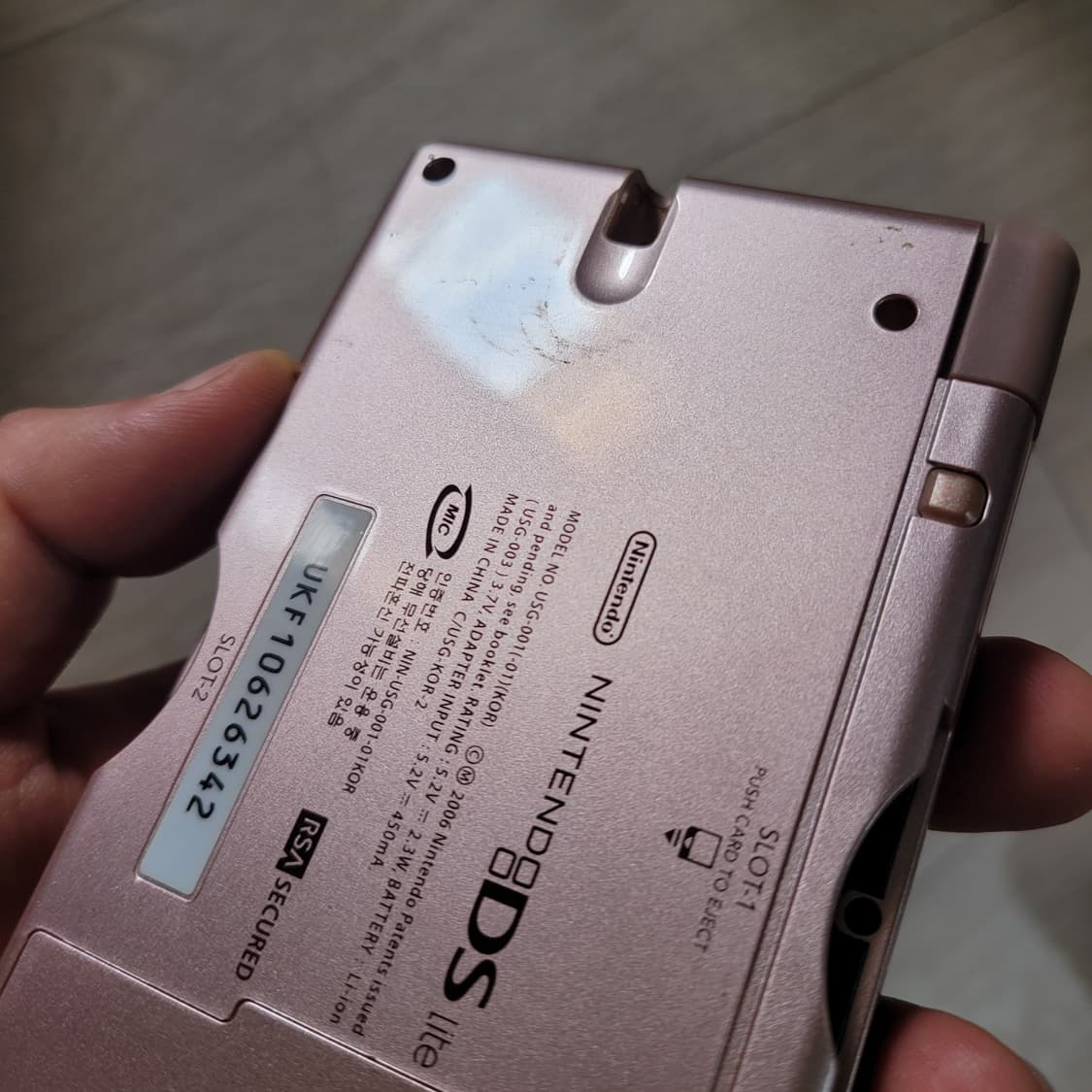 닌텐도 ds lite 게임기 부품용 상품이미지4