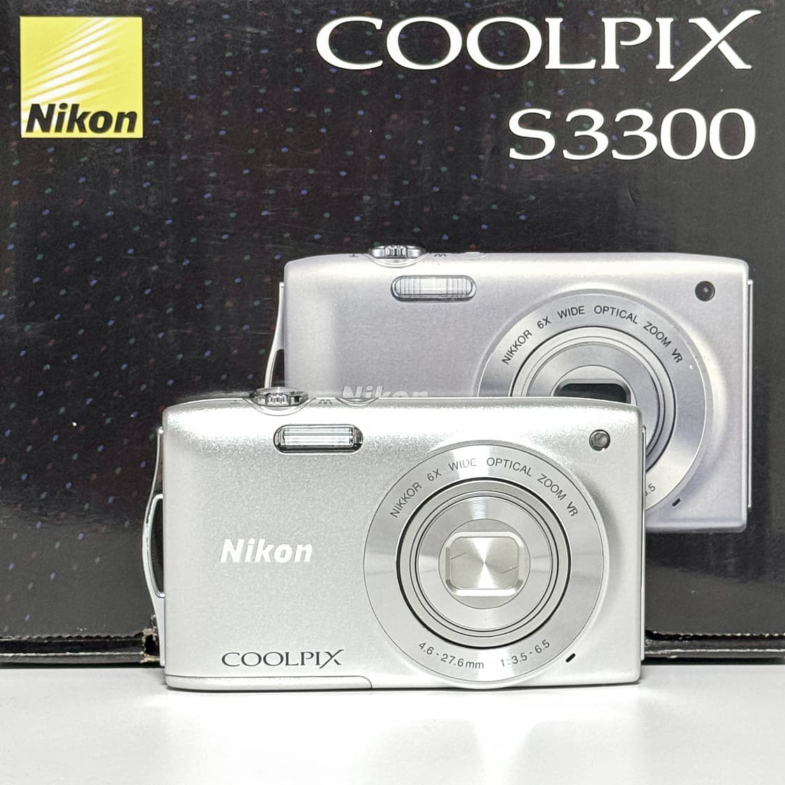 니콘 쿨픽스 S3300 실버 빈티지디카 상품이미지4