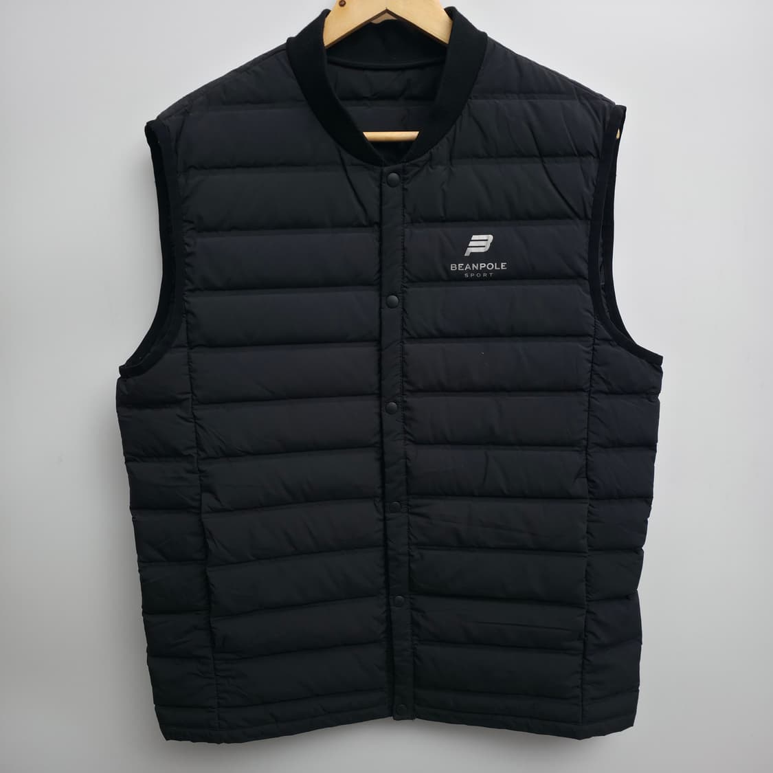 [XL] 빈폴스포츠 블랙 경량 조끼 패딩 상품이미지1
