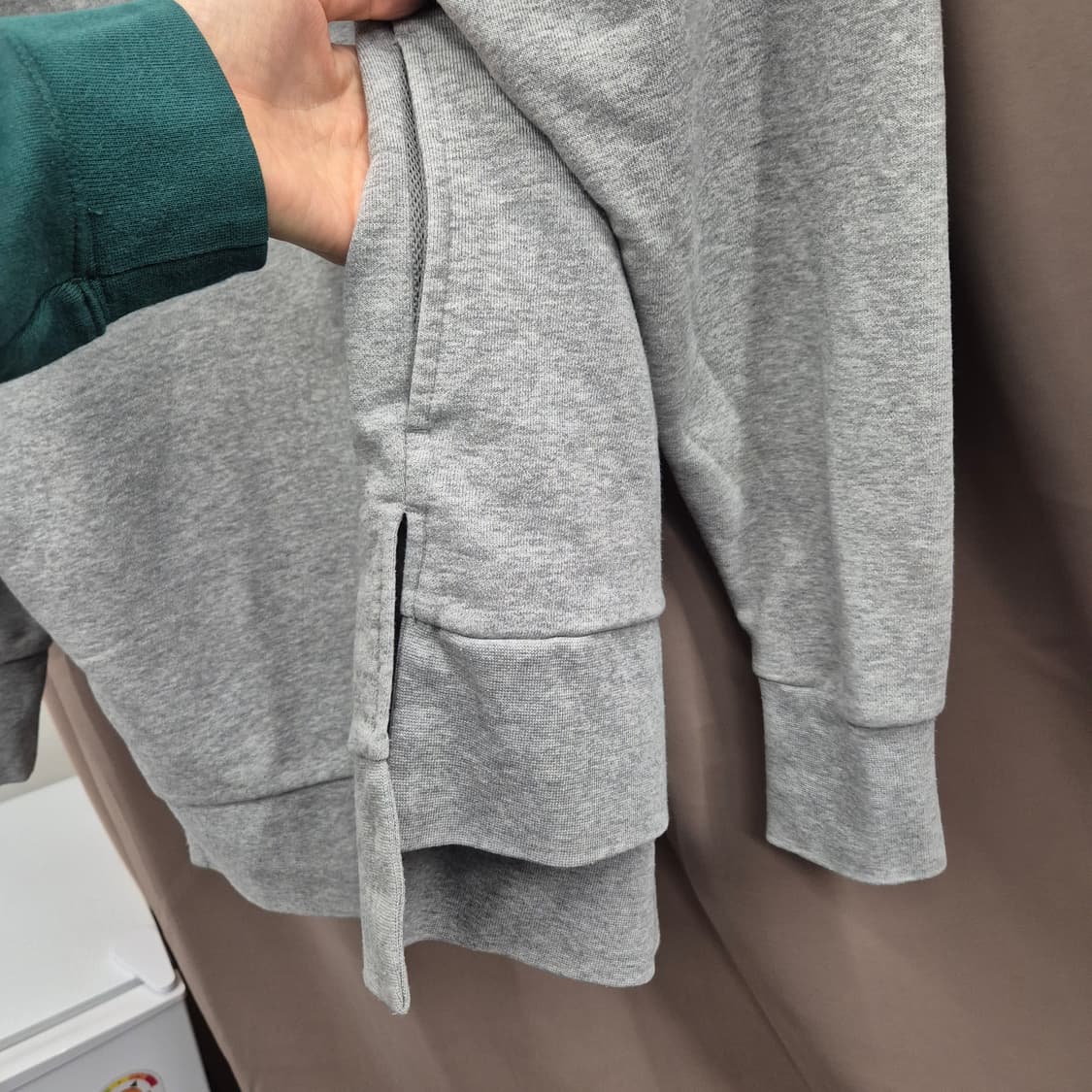 나이키 드라이핏 회색 후드 집업 L 상품이미지4