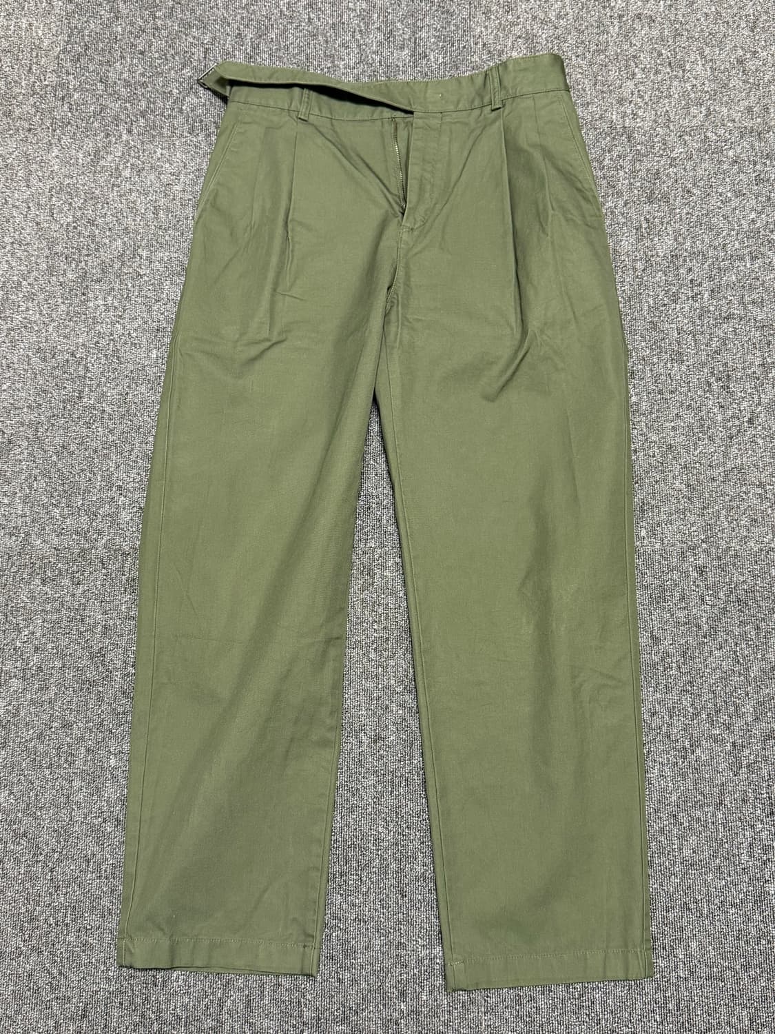 무탠다드 코튼 구르카 팬츠 카키 상품이미지1