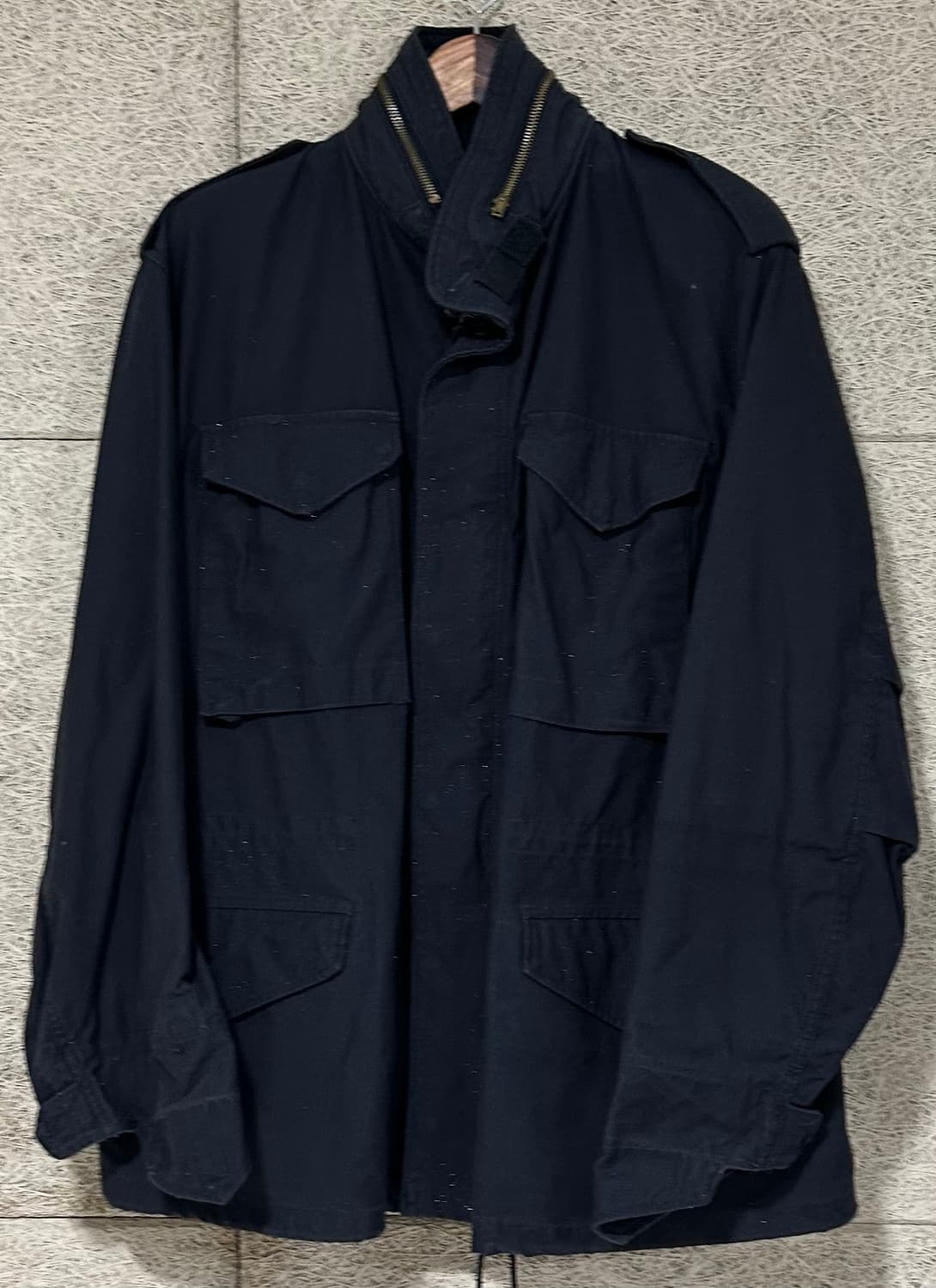 알파인더스트리 M65 필드자켓 야상 블랙 L USA 상품이미지1