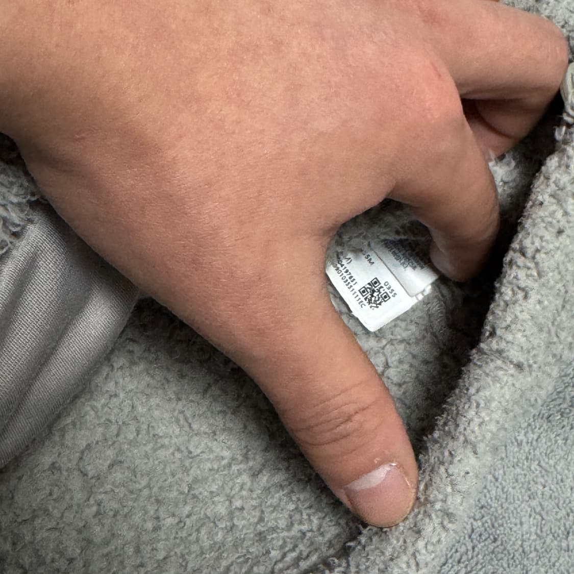 노스페이스 그레이 후리스 자켓  상품이미지5