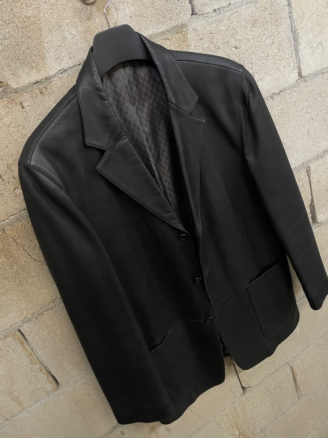 런던포그 양가죽 블레이저 자켓 상품이미지3