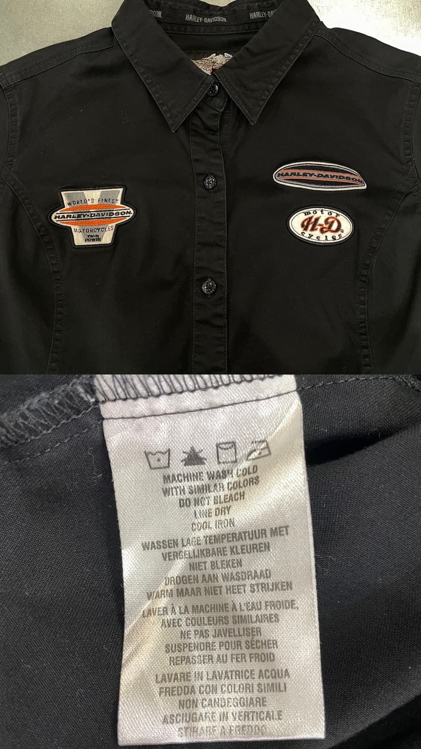  Harley Davidson 할리 데이비슨 셔츠 반팔티    상품이미지10