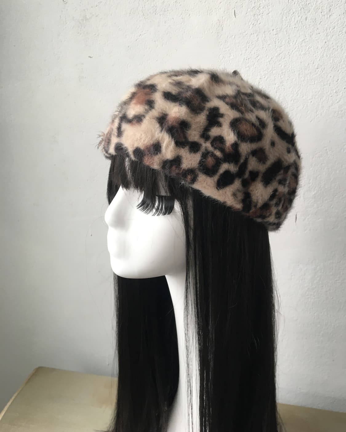  leopard pattern beret 상품이미지1