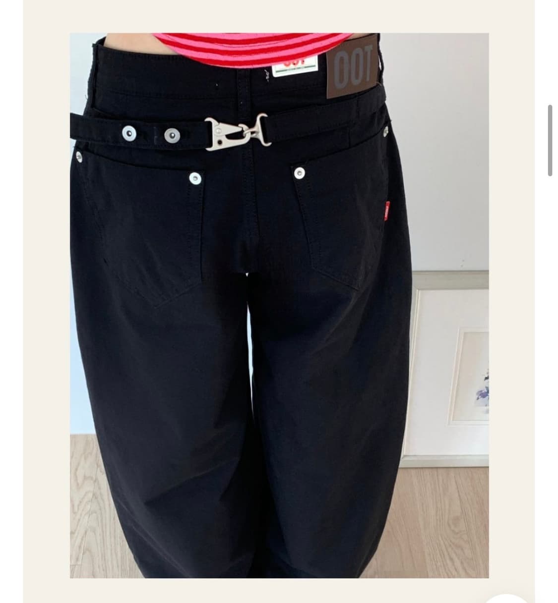 ootj 와이드 코튼 팬츠 상품이미지2