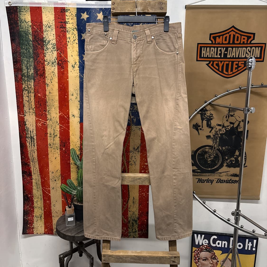 00s 리바이스 엔지니어드 3D커브드 데님팬츠 진베이지 N757 상품이미지1