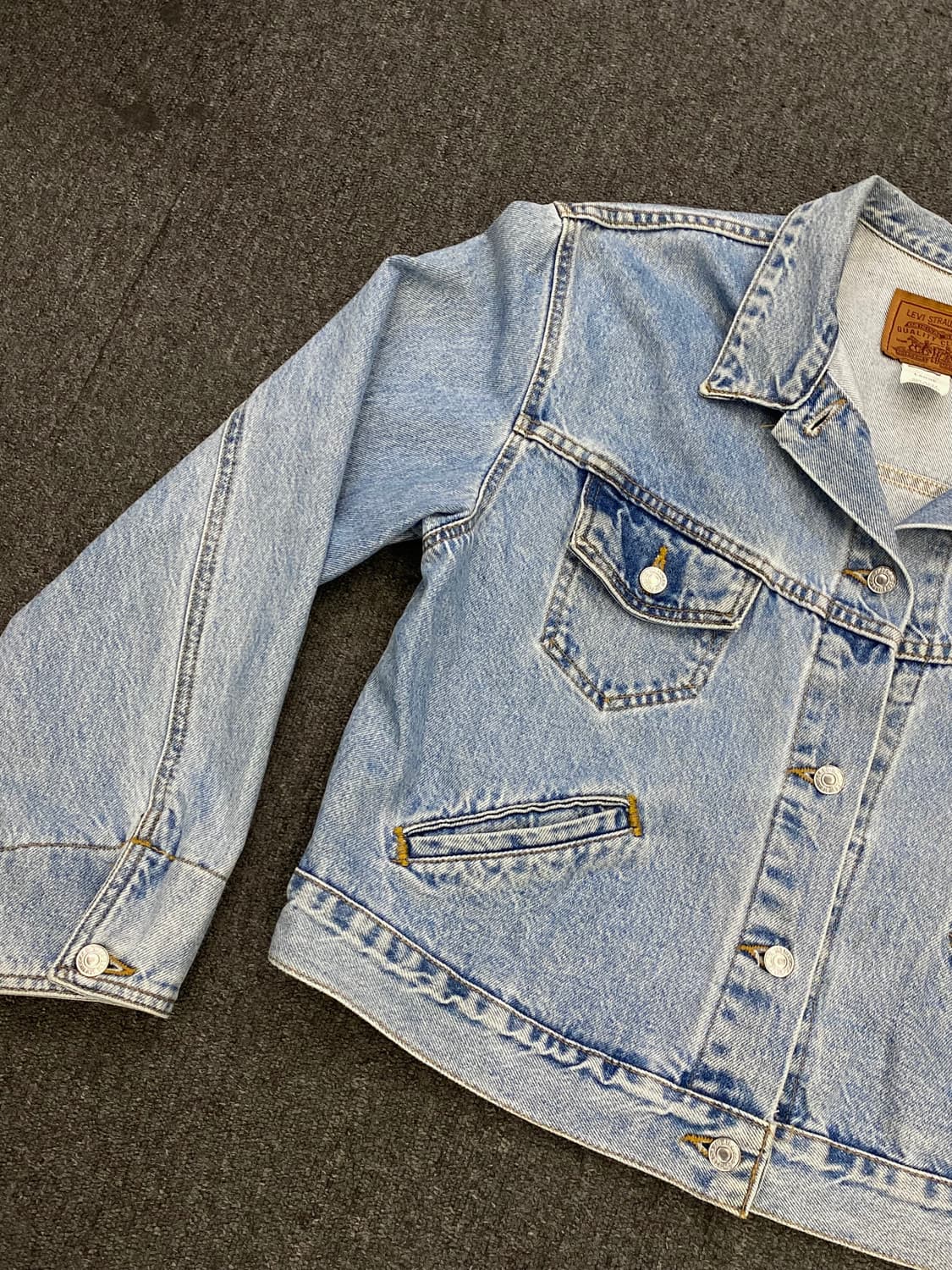 90s Levis 리바이스 데님 자켓 (usa) 상품이미지4