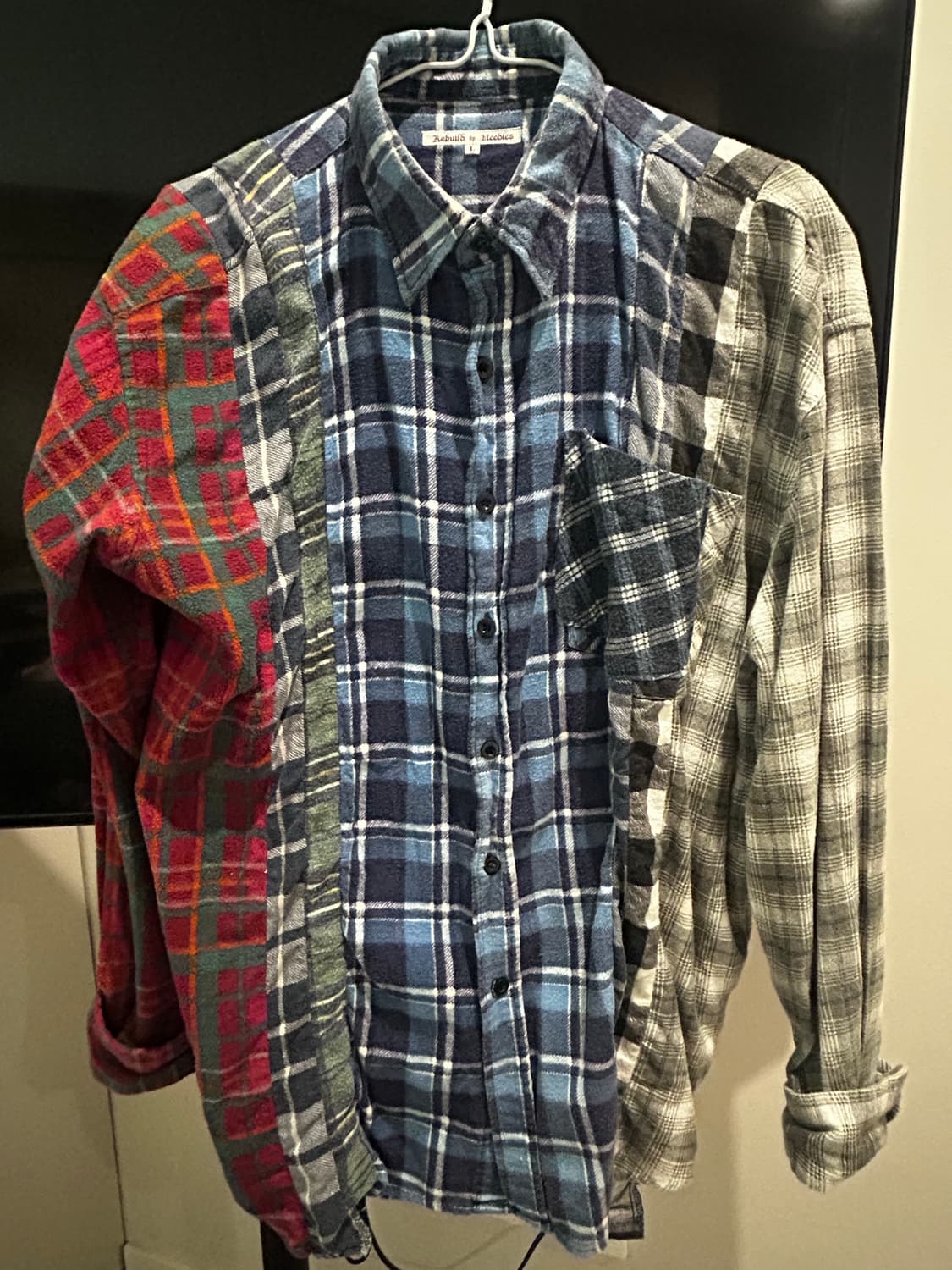 리빌드 바이 니들스 플란넬 셔츠 L 상품이미지1