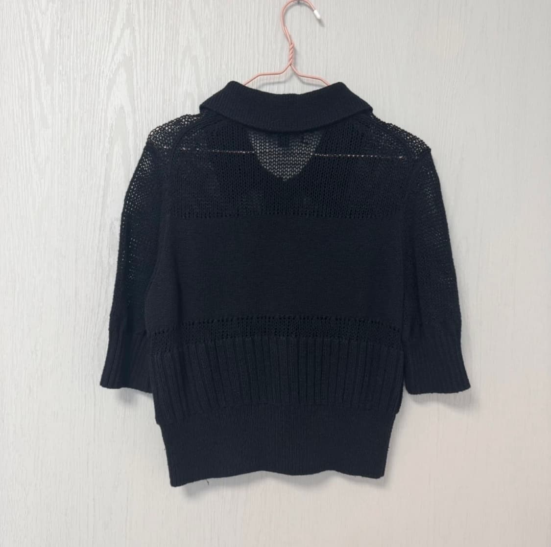 (s) cos 메쉬 니티드탑 가디건 상품이미지4