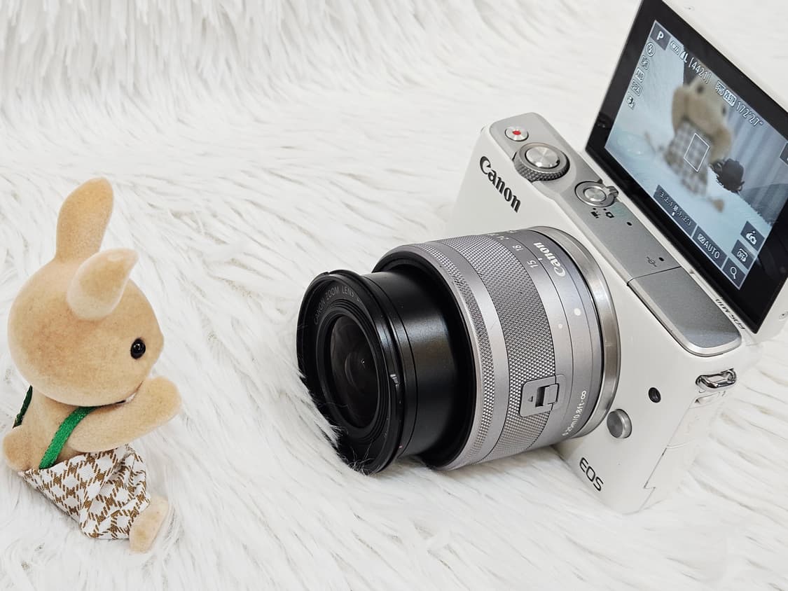 [민트급] 캐논 EOS M10 미러리스 디카, 디지털 카메라 판매 상품이미지7
