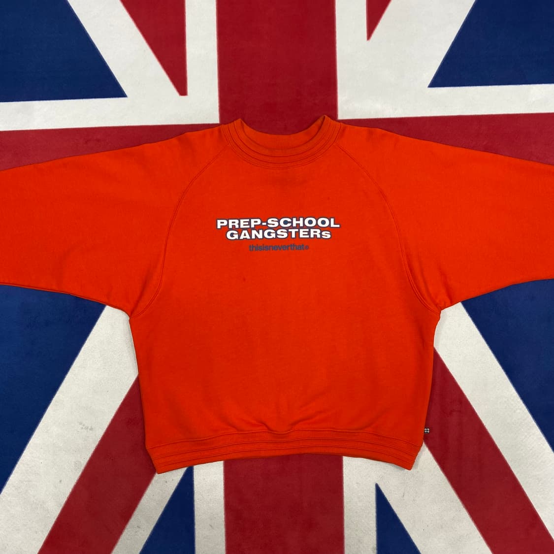 디스이즈네버댓 맨투맨 M 실측 L  상품이미지4