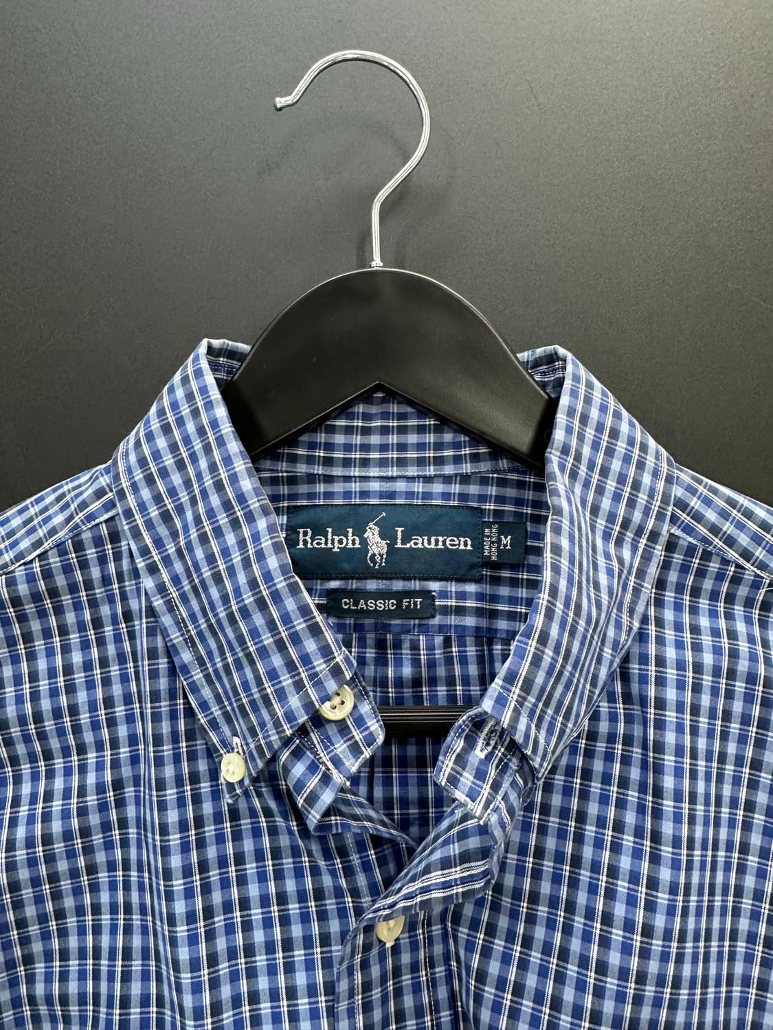 폴로랄프로렌 클래식핏 체크 반팔셔츠 상품이미지5