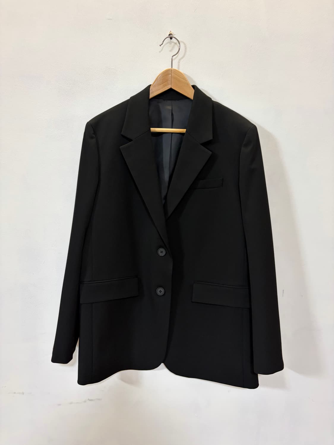 무신사 스탠다드 블랙 블레이저 M 상품이미지2