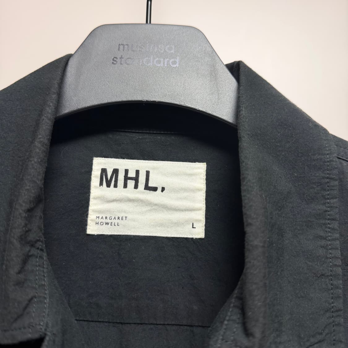 MHL 코튼 린넨 셔츠 (L/105) 상품이미지5
