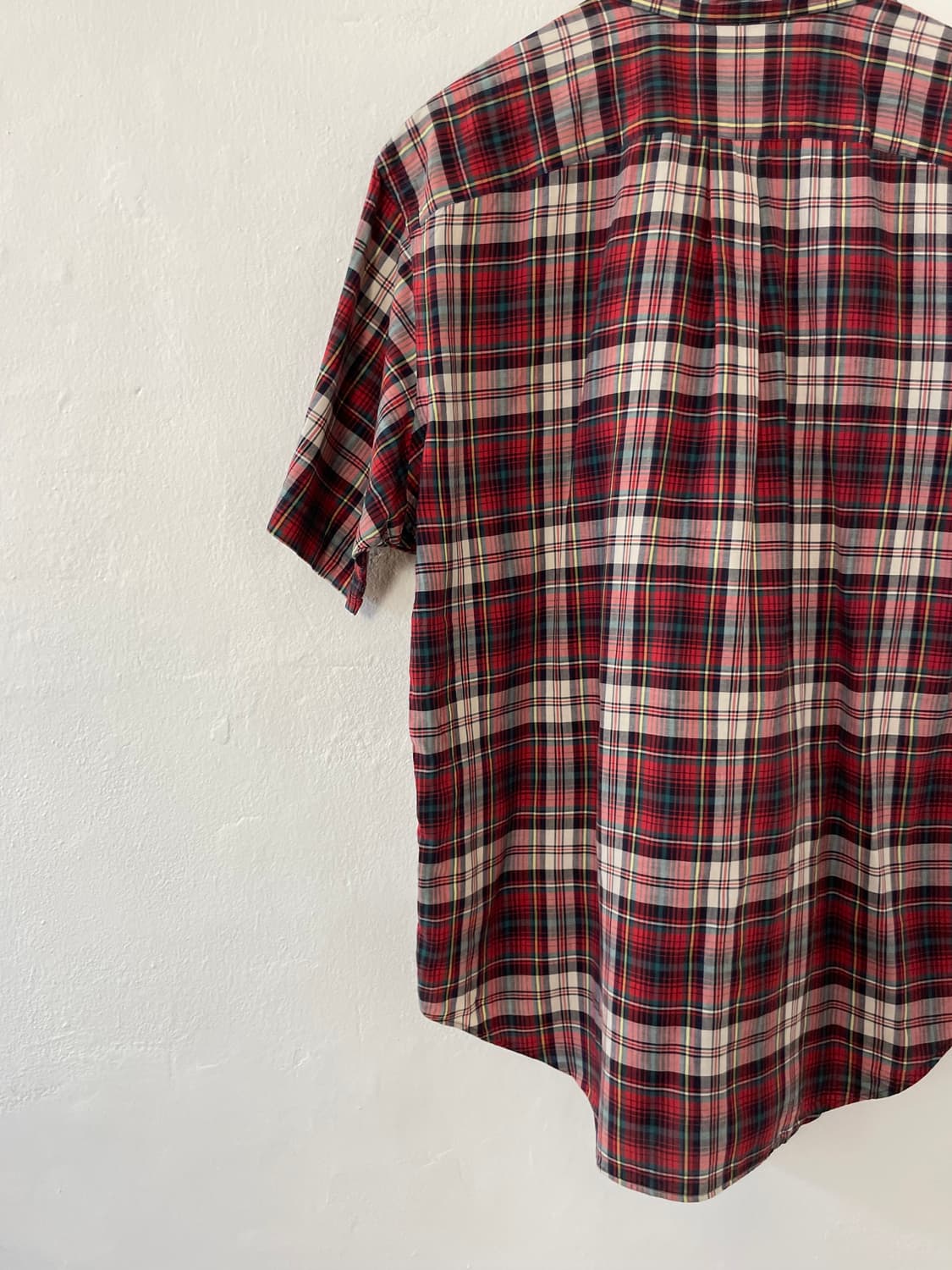 폴로 커스텀핏 체크 반팔 셔츠  상품이미지8