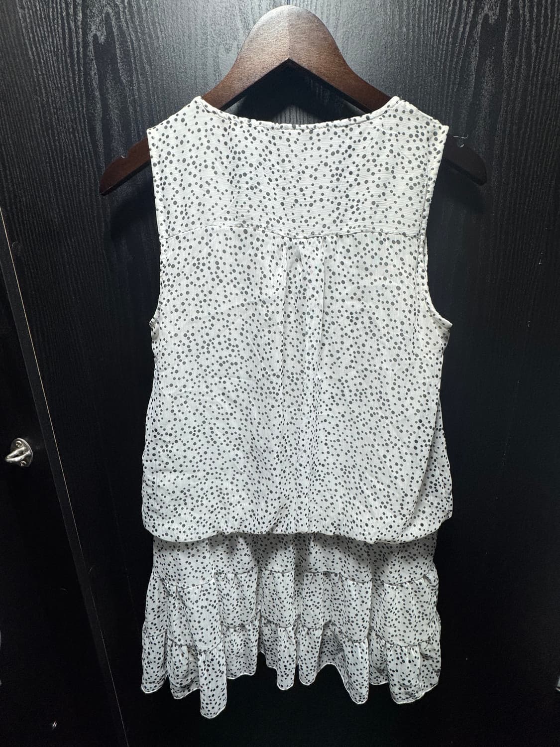 vintage one-piece 도트 나시 원피스 상품이미지2