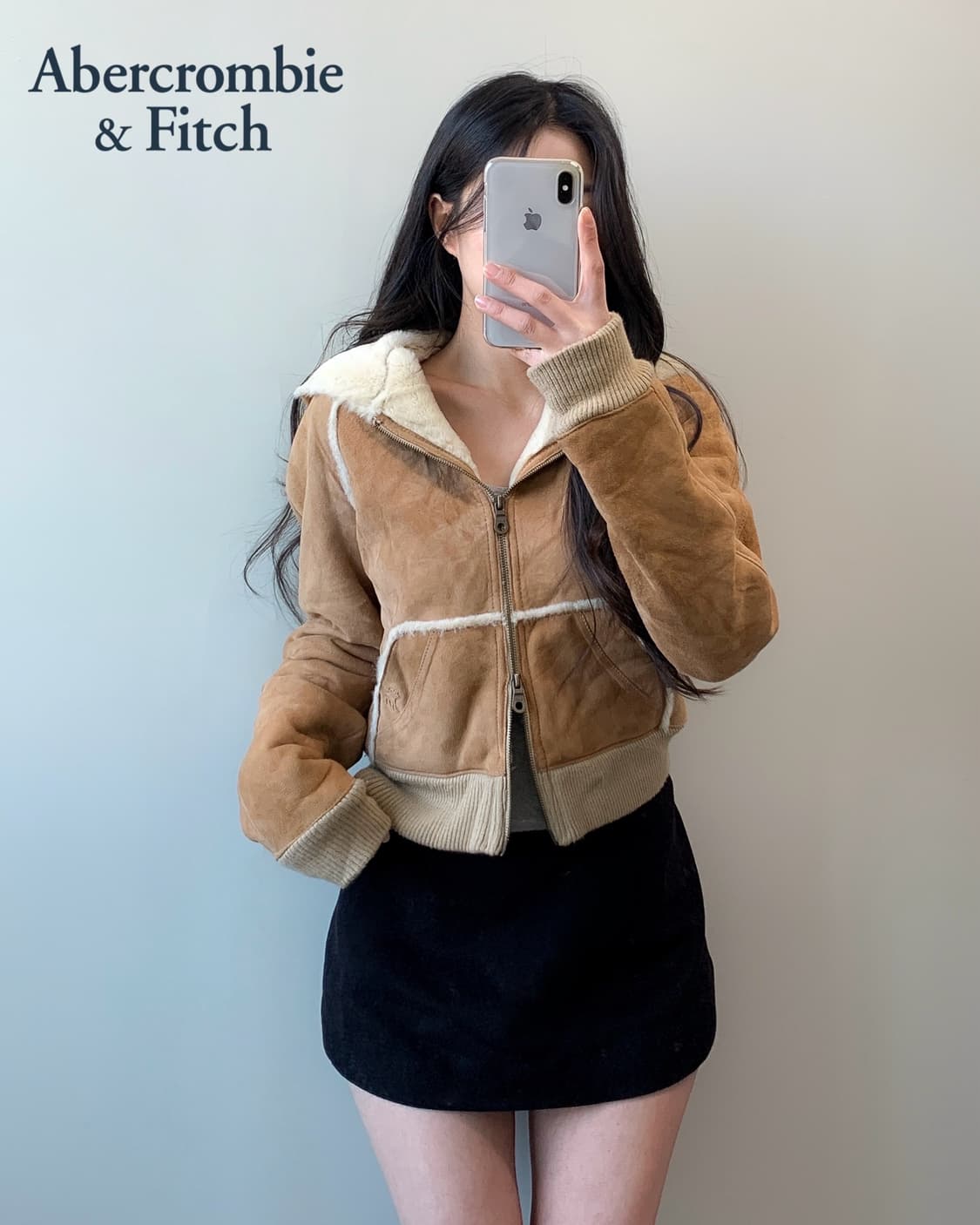 아베크롬비 스웨이드 무스탕 상품이미지3