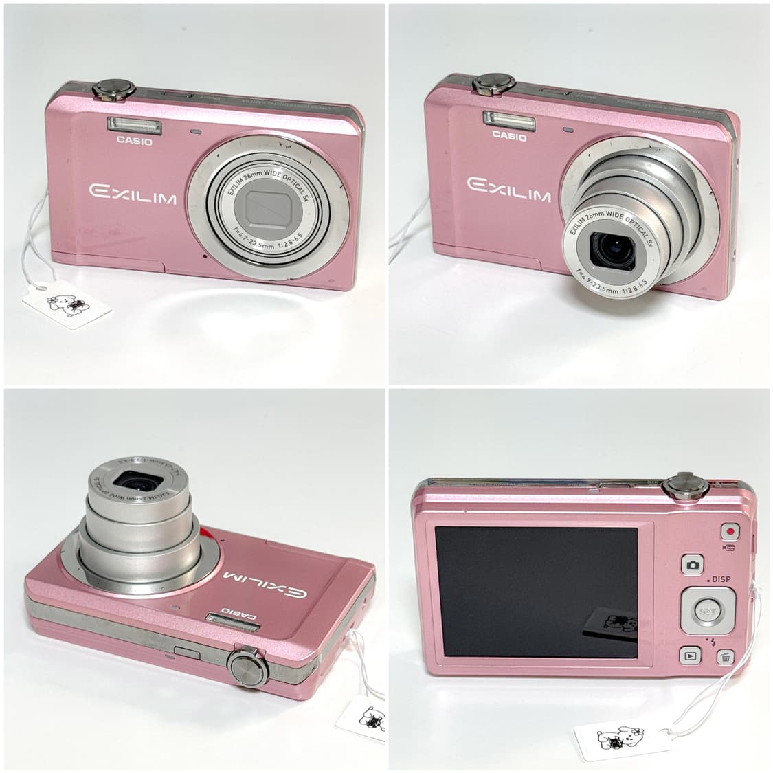 카시오 엑슬림 ZS5 베이비핑크 빈티지디카 상품이미지3