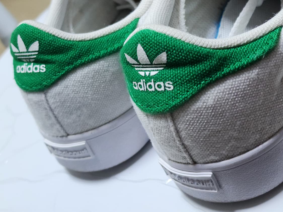 아디다스 Adicourt 흰/녹 스니커즈 235mm 상품이미지2