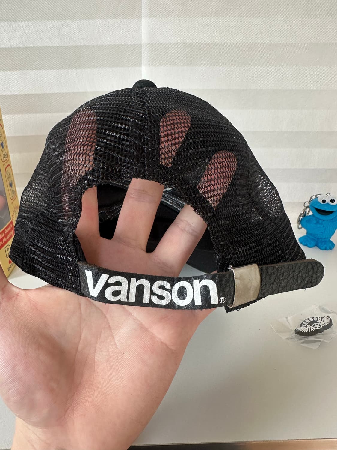 벤슨 레더 크로스본 트러커캡 상품이미지3