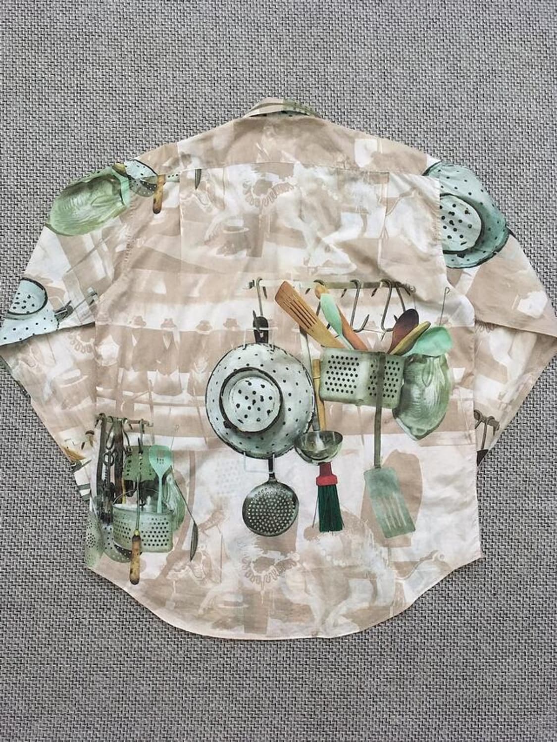 All-over printed Italy fabric b.u shirts 상품이미지8