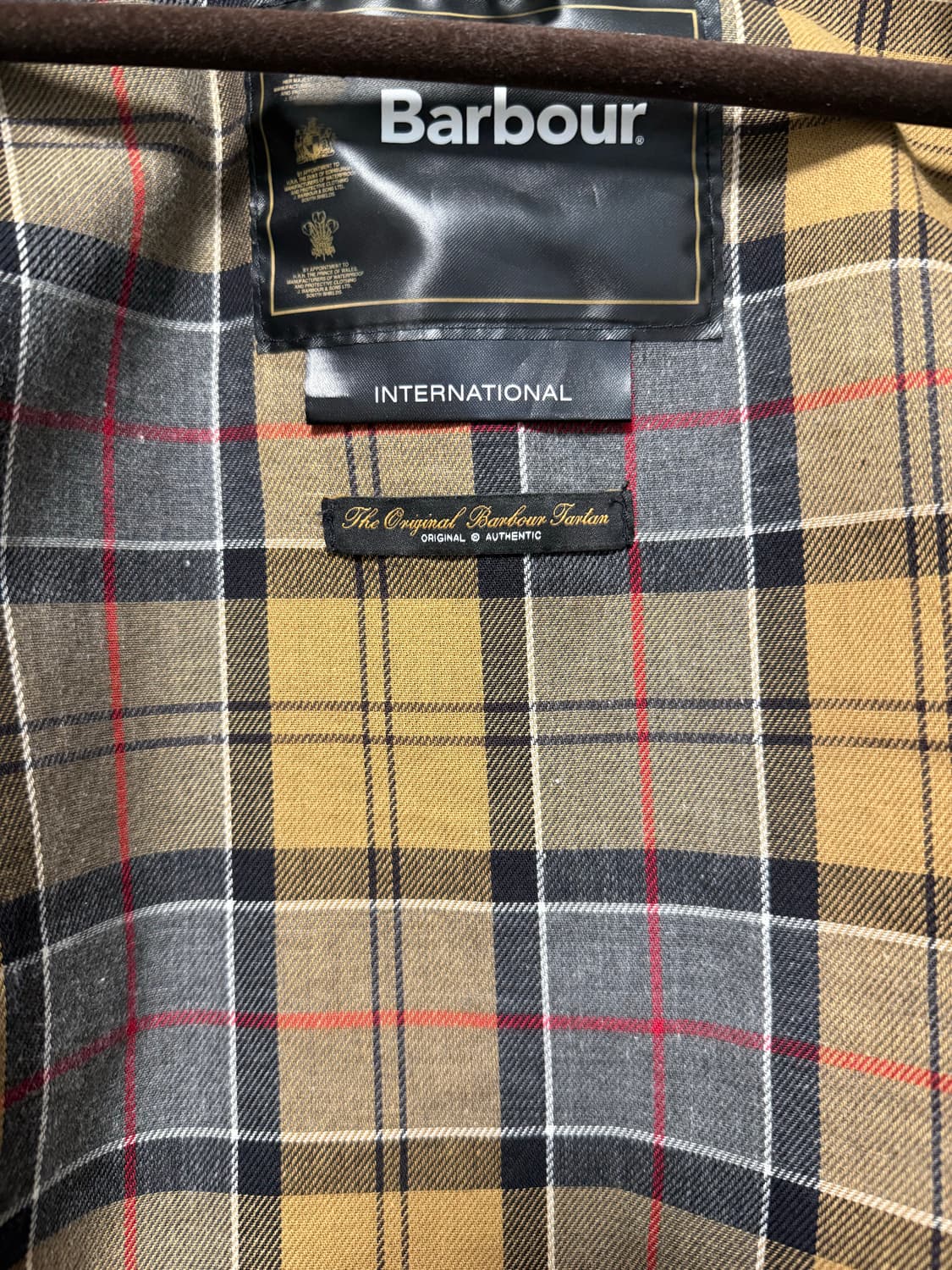 바버 인터내셔널 A7 왁스 자켓 블랙 상품이미지3