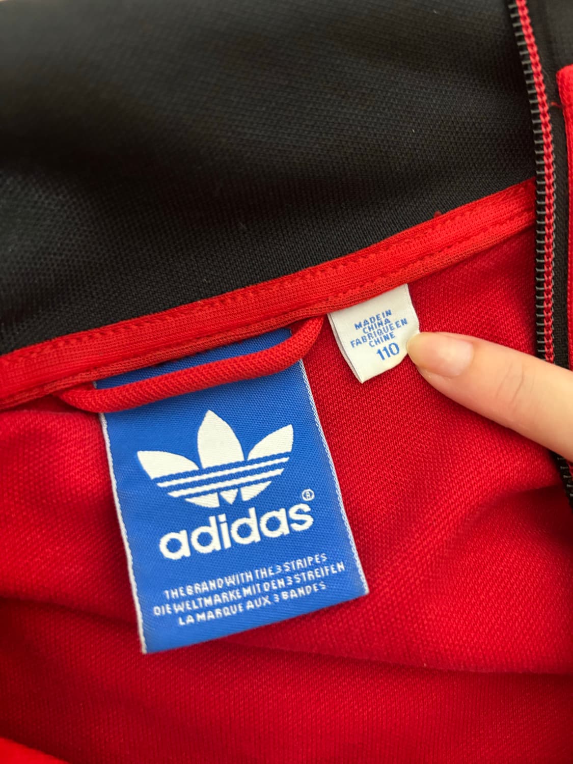 아디다스 아디 빈티지 베켄바우어 빨검 트랙탑 져지 상품이미지4