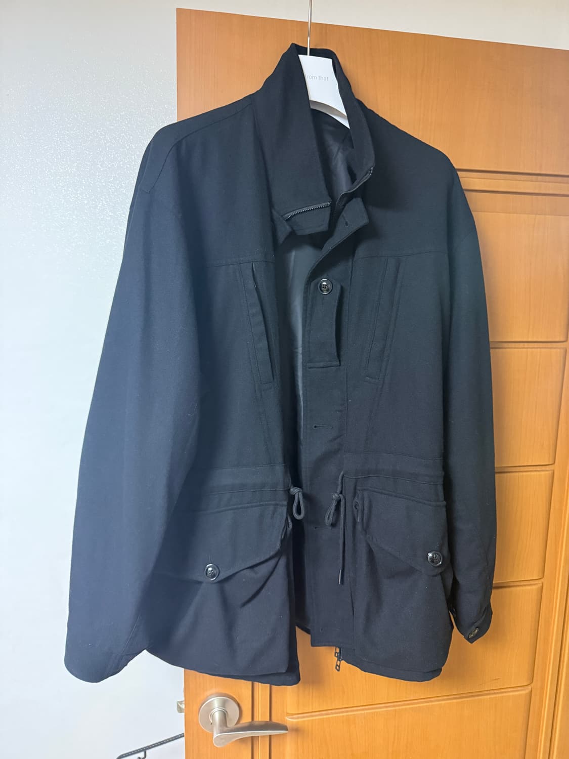 이얼즈어고 울코튼 lecs 필드파카 블랙 L 상품이미지1