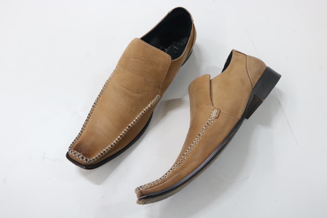 훕데두 스퀘어토 레더 부츠 상품이미지2