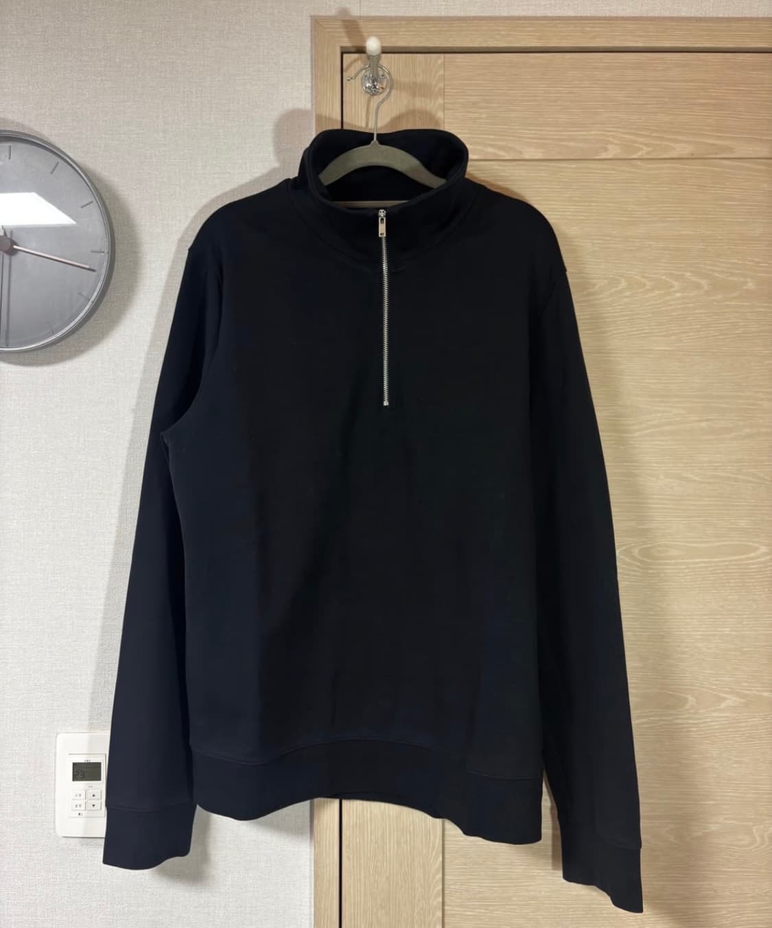 (S급) 코스 네이비 하프 집업 스웨트 셔츠 상품이미지1