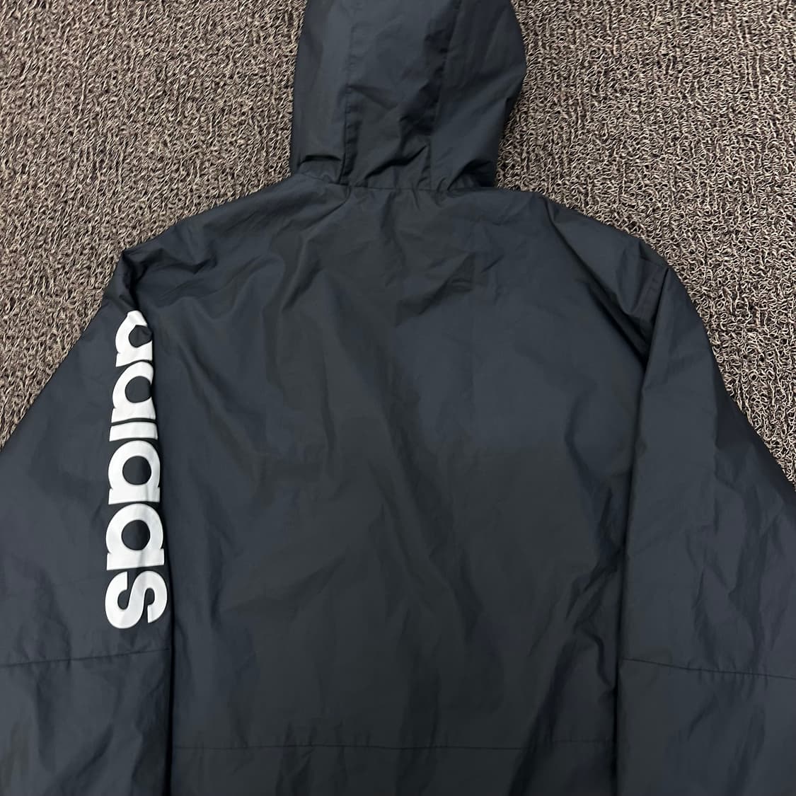 아디다스 경량 바람막이 자켓 블랙 S 상품이미지6