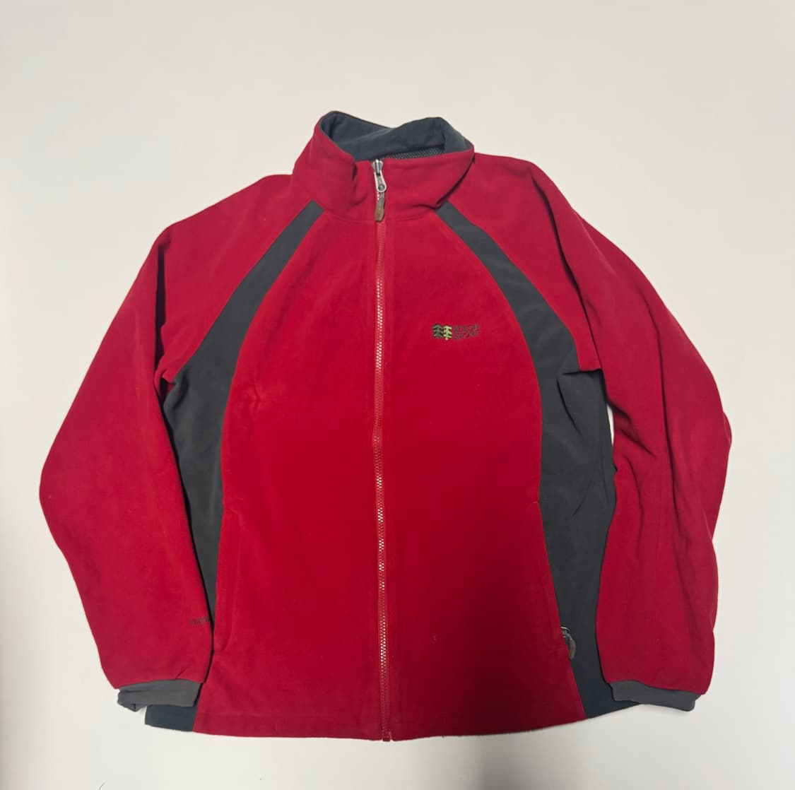 여성 코오롱스포츠 윈드스토퍼 레드 플리스 집업 자켓 L 상품이미지1