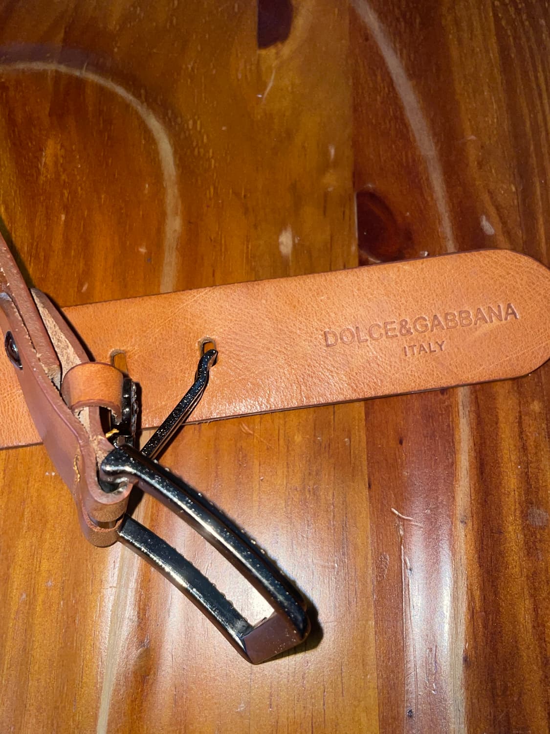 돌체앤가바나 큐빅 브라운벨트 상품이미지3