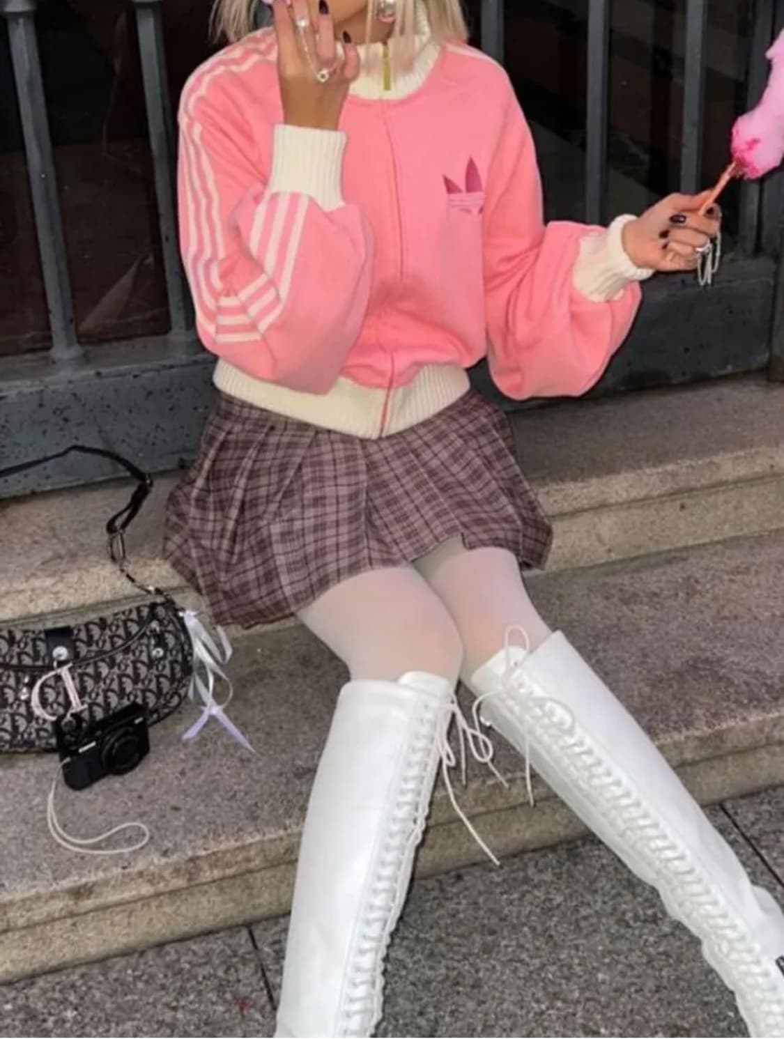 아디다스 핑크져지 상품이미지2