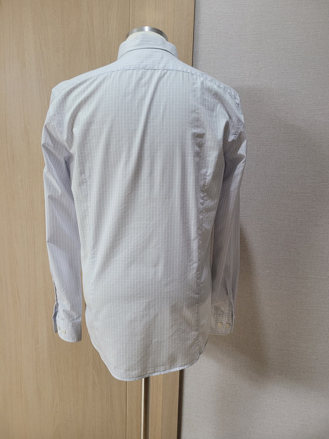 스파오포맨 SPAO for men 슬림핏 셔츠 105 스카이블루 상품이미지6