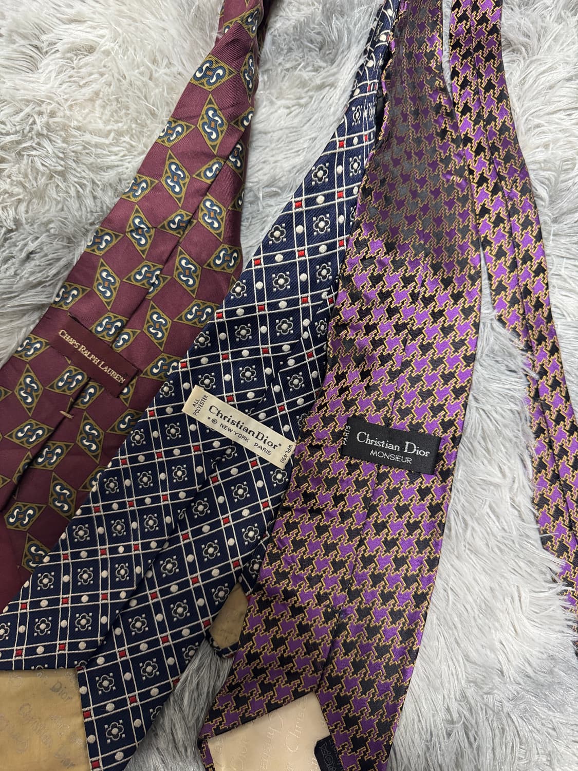 크리스찬디올 랄프로렌 넥타이 3개 일괄 상품이미지4