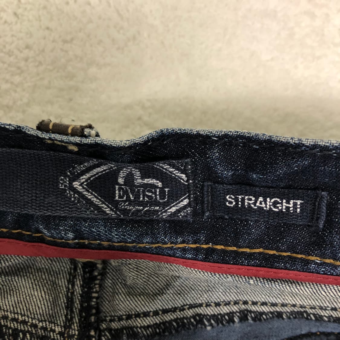 에비수 빈티지워시드 데님팬츠  상품이미지9