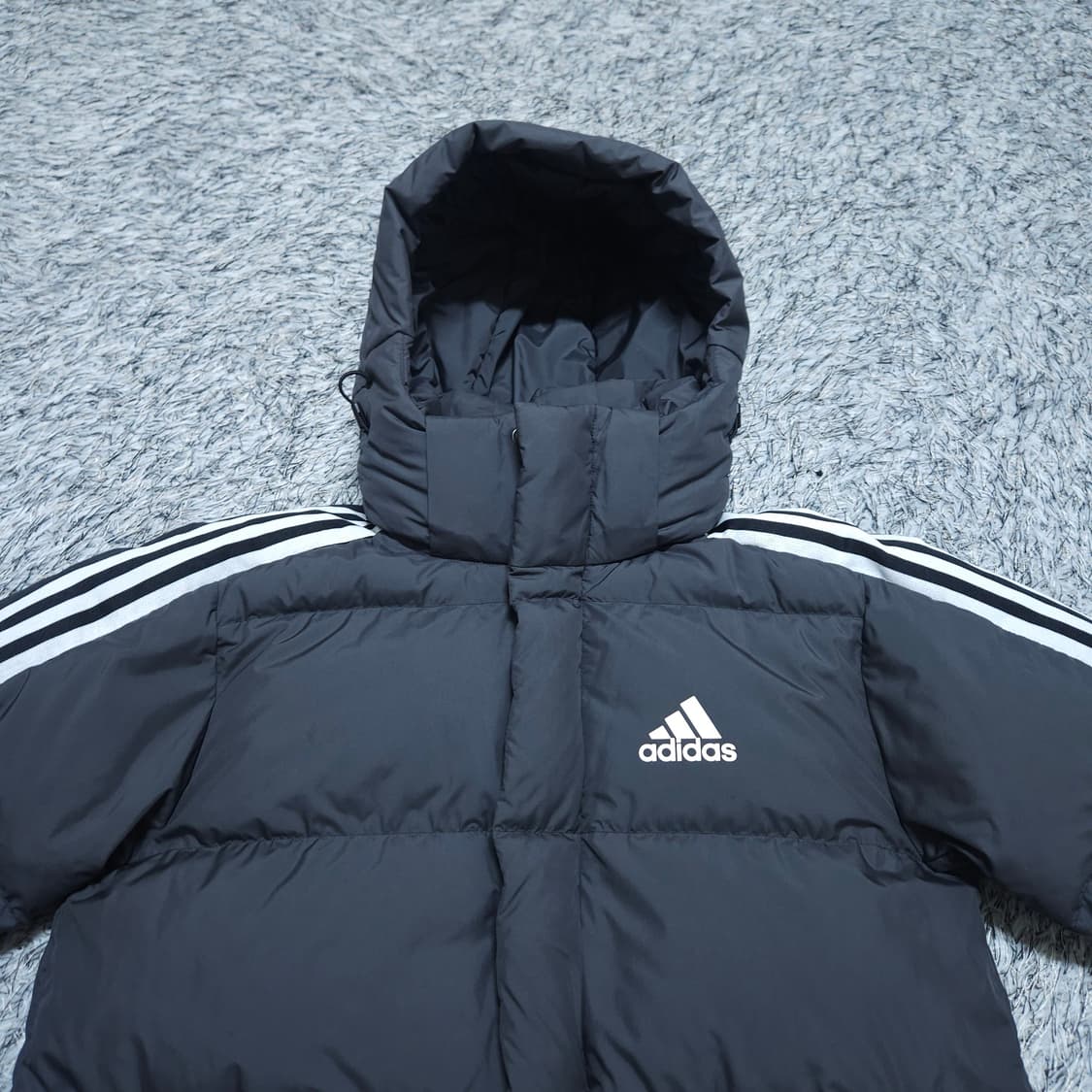 아디다스) M 남자 덕다운롱패딩 오리털롱패딩 / 왕눈이샵 상품이미지3