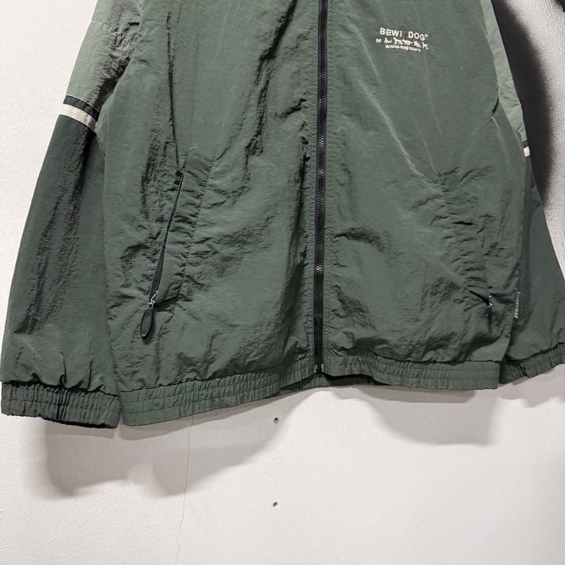 VTG 빈티지 올드스쿨 배색 집업 윈드브레이커 자켓 상품이미지4