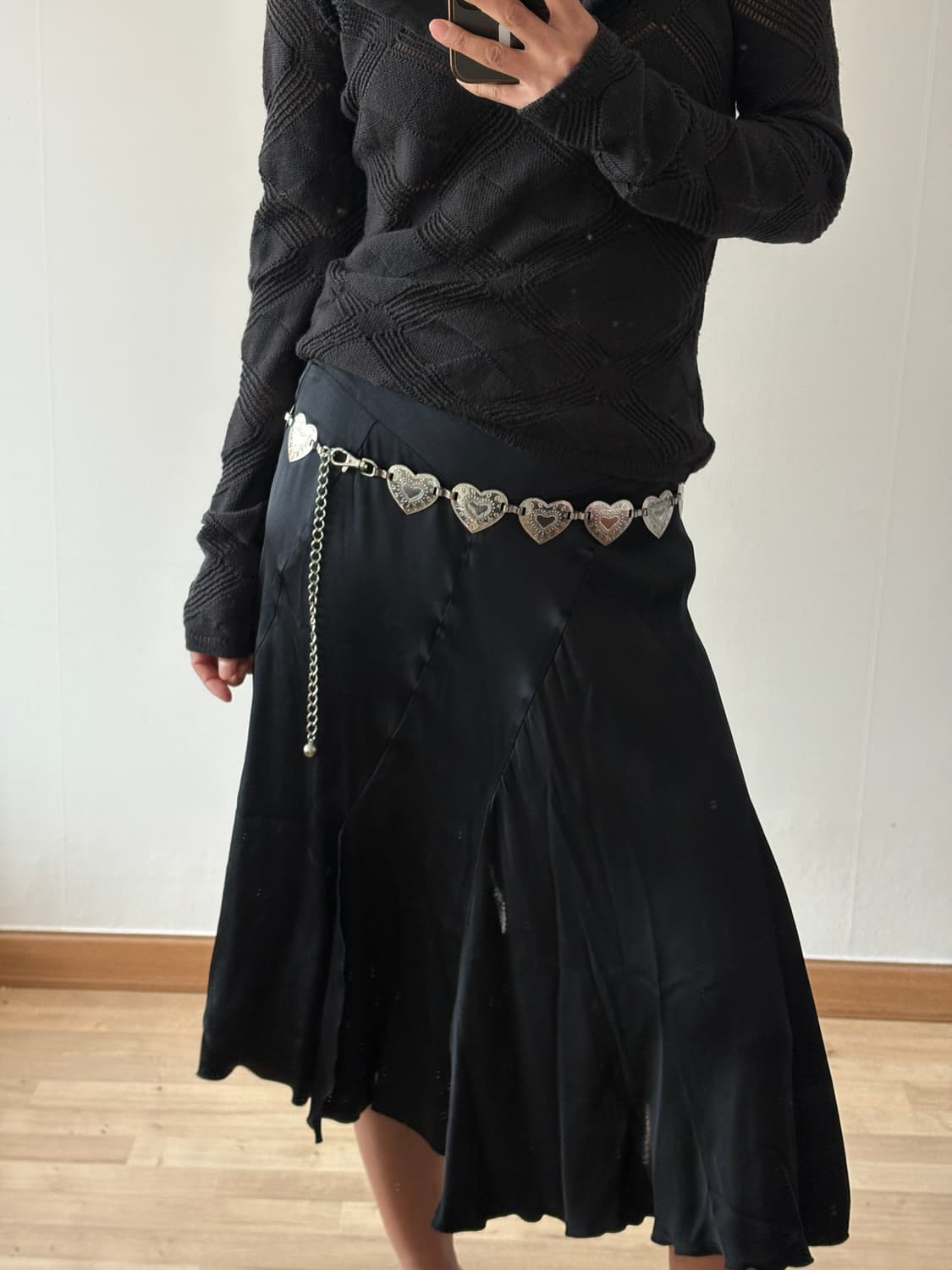 빈티지 하트 벨트  상품이미지1