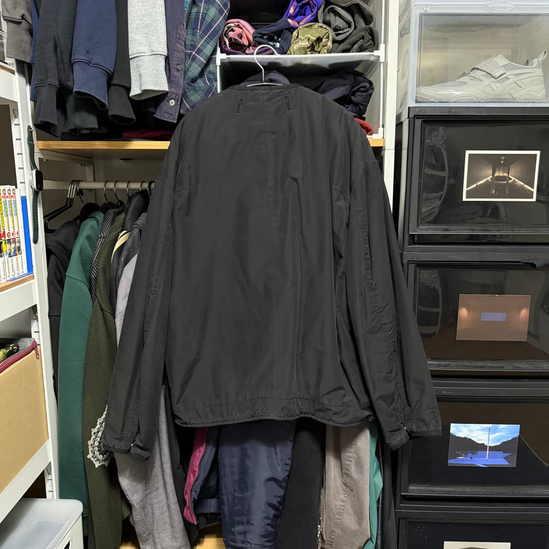 폴리테루 리버시블 라이너 자켓 블랙_블루 002 상품이미지3