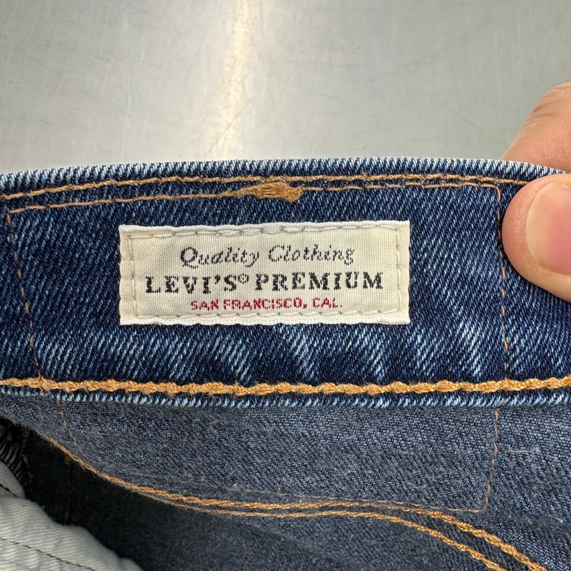 리바이스 데님 청바지 블루 36in 상품이미지6