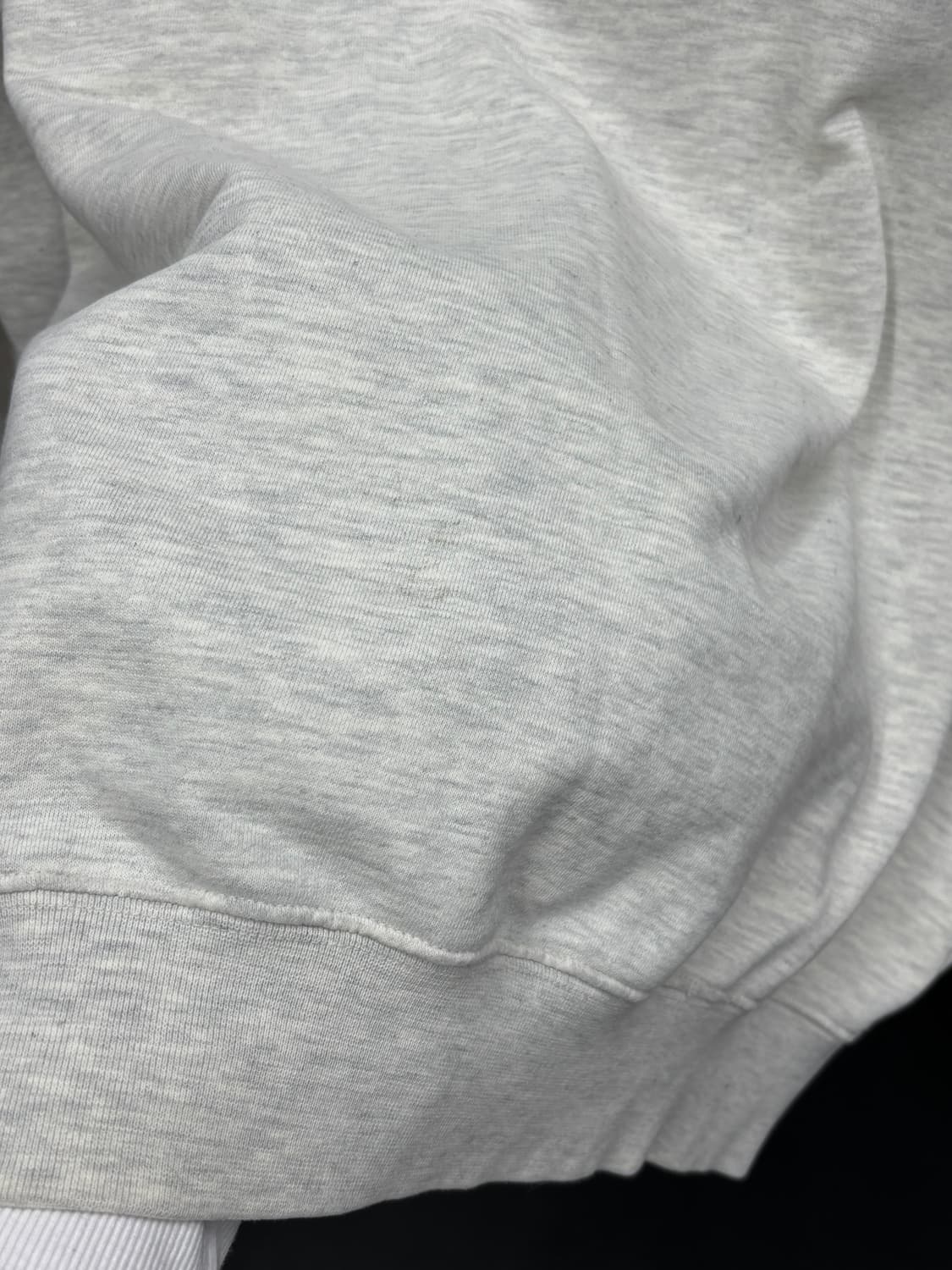 퀵실버 플리스 로고 후드집업 상품이미지9