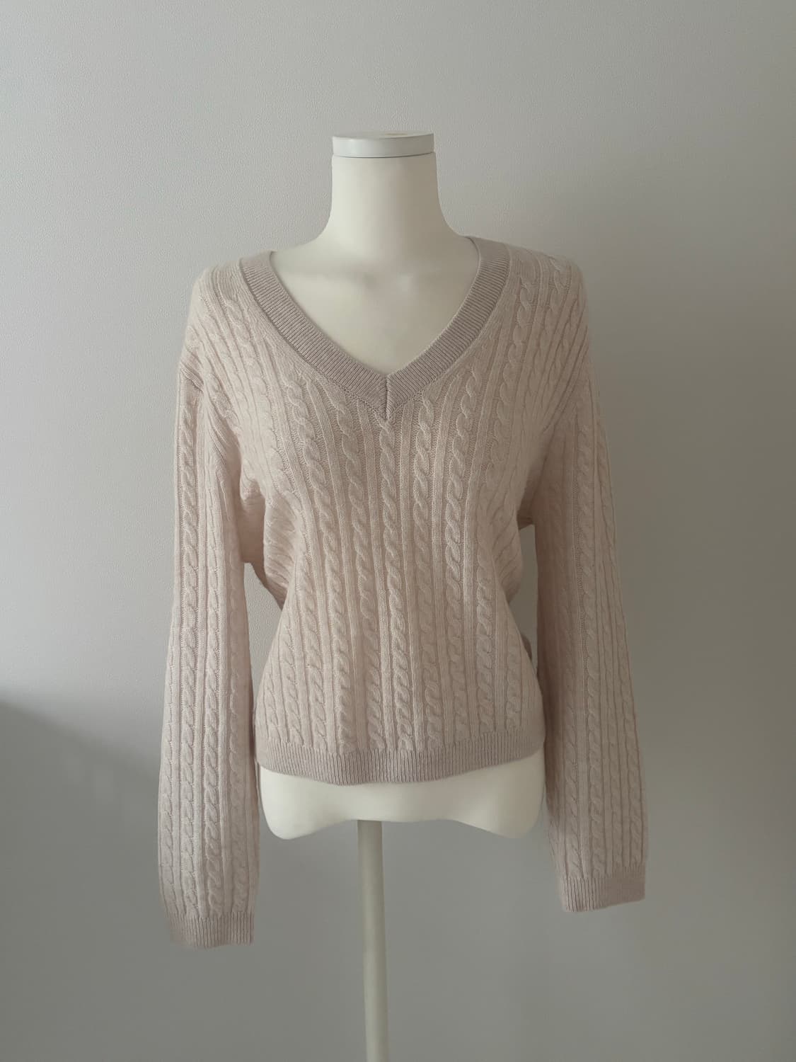 [Tommy Hilfiger] 타미힐피거 울 100 브이넥 니트 상품이미지4