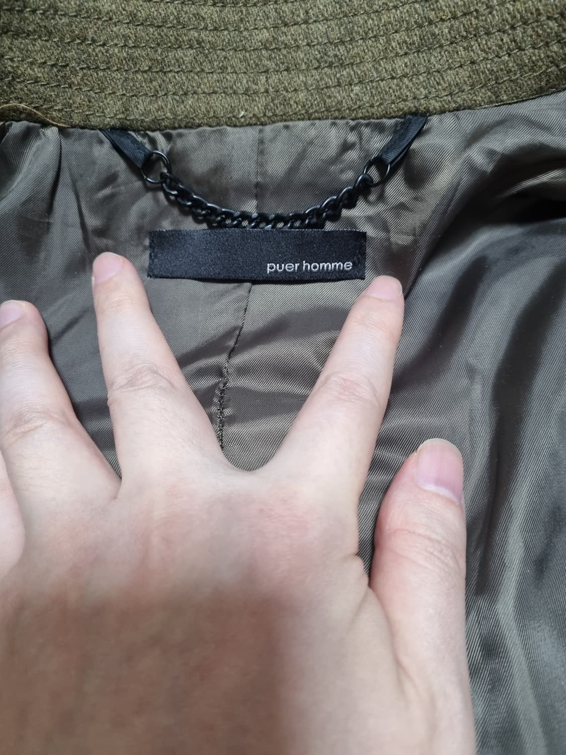 퓨에르옴므 코트 상품이미지5