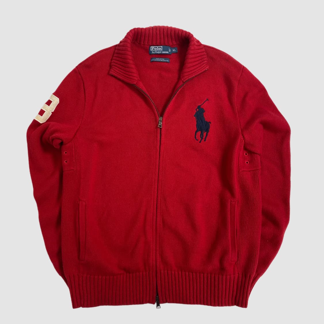 폴로 빅포니 니트집업 상품이미지2